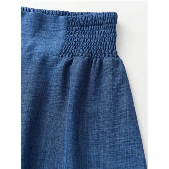 Women's Wide Leg Pants - Picture 4 of 7